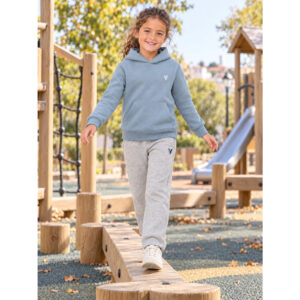 Sweatshirt Infantil com Capuz em Algodão Orgânico